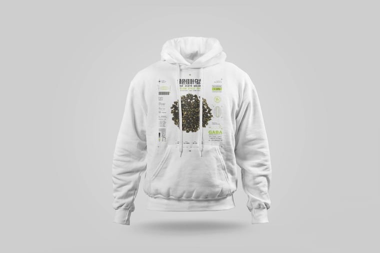 Hoodie — Green GABA Oolong